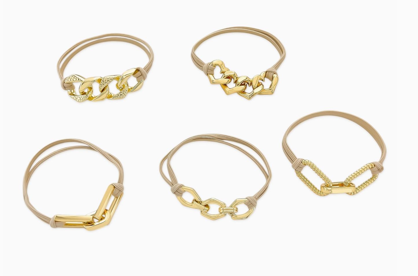 Boujie Link Luxe Hair Tie Bracelet