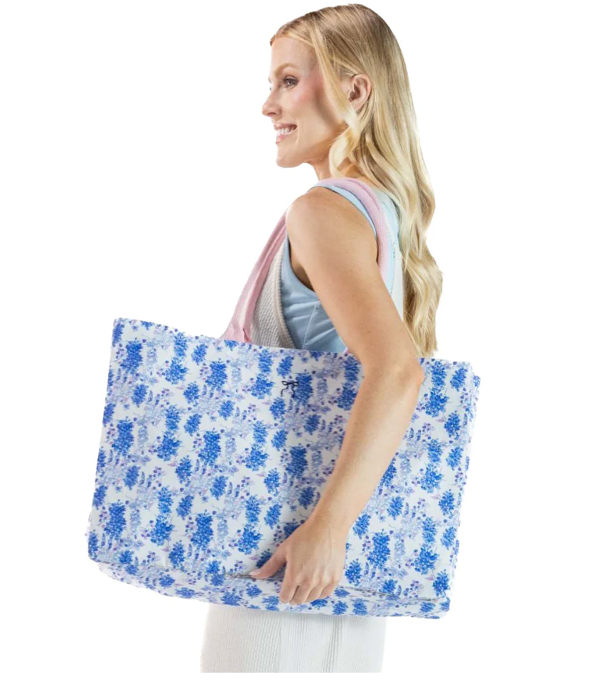 Flower Vine Seaside Tote by Simply Southern