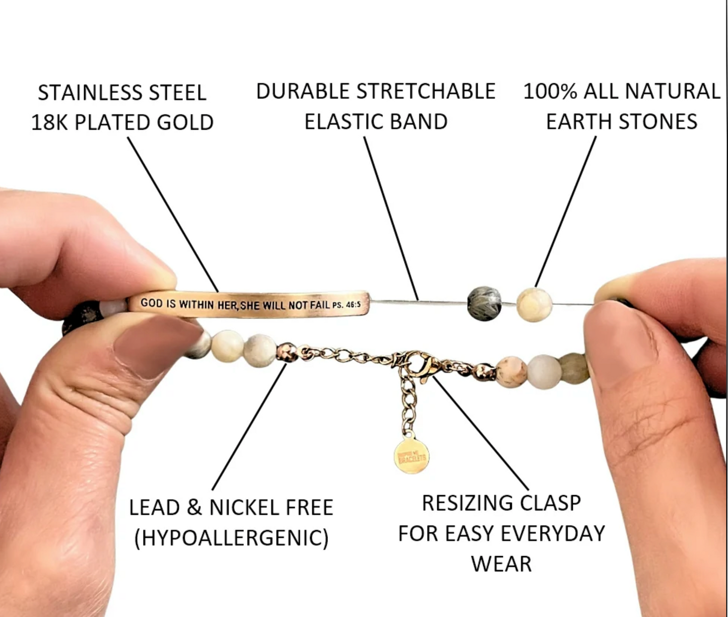 Be Anxious For Nothing Bracelet