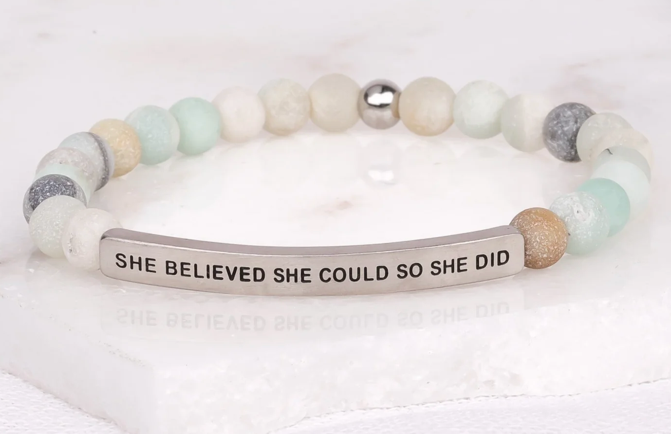 She Believed She Could Bracelet