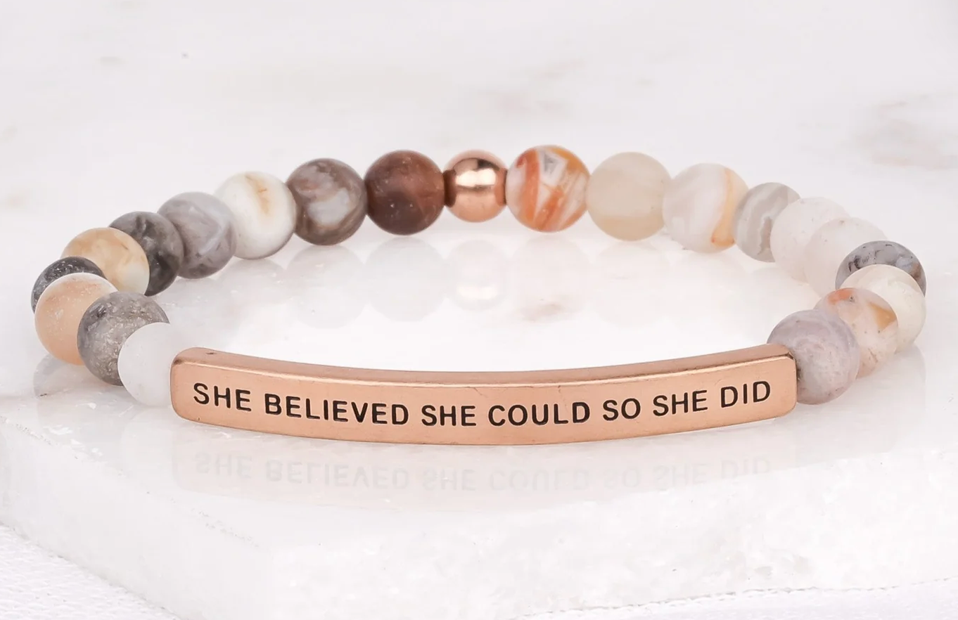She Believed She Could Bracelet