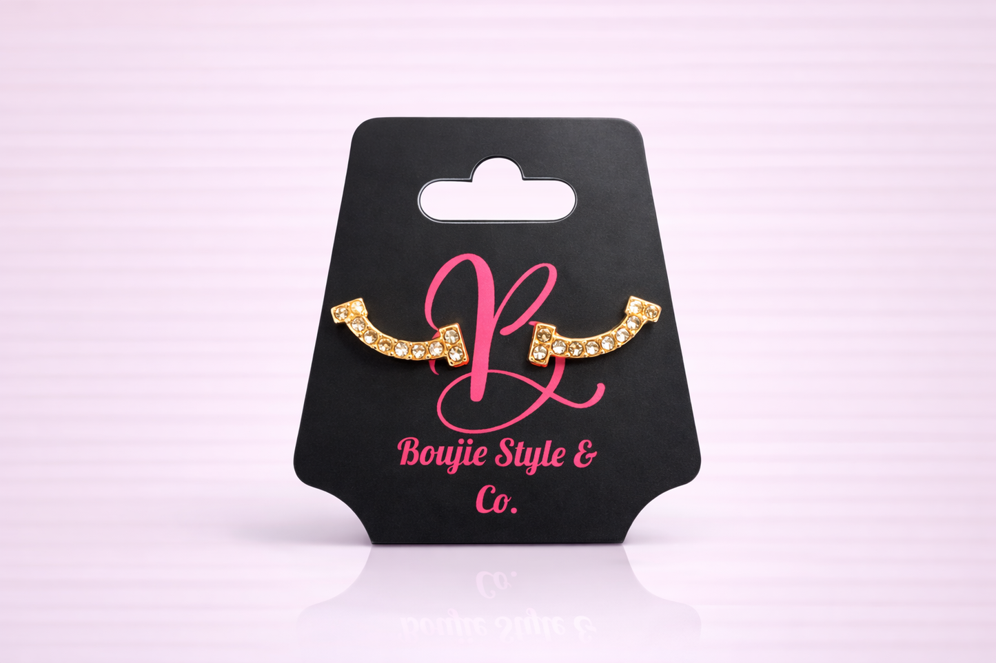 Smile Stud Earrings