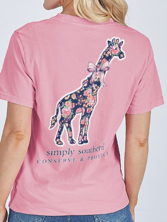 Short Sleeve Giraffe Tracker T-Shirt