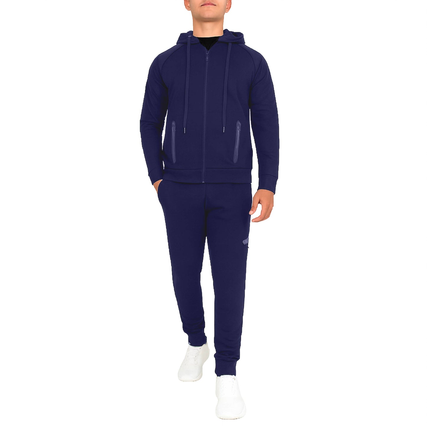Galaxy By Harvic - 2-Piece Men's Tech Fleece Hoodie & Jogger Set (S-3XL)