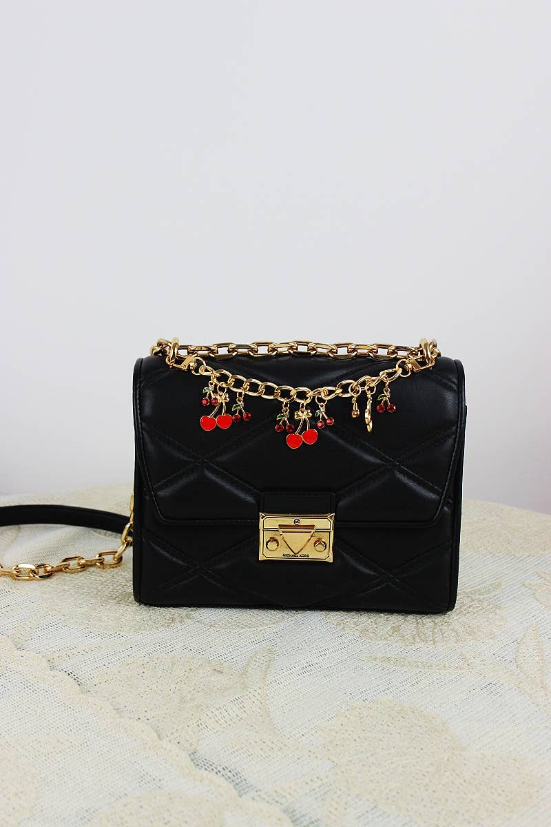 Leto Accessories - Cherry Bag Charm Strap – Adjustable Crossbody Chain