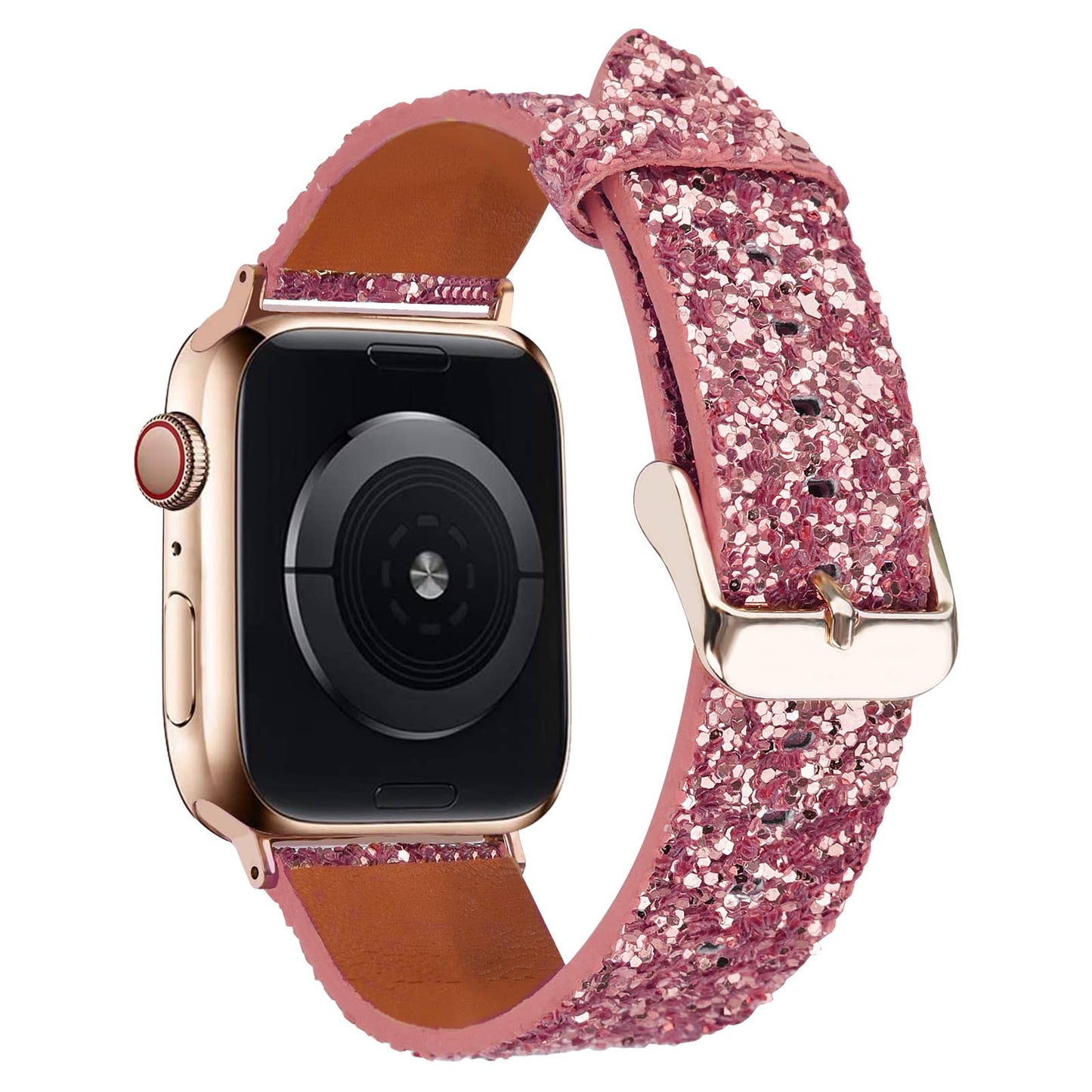 ShopTrendsNow - Shiny Glitter Leather Apple Watch Party Band New Years