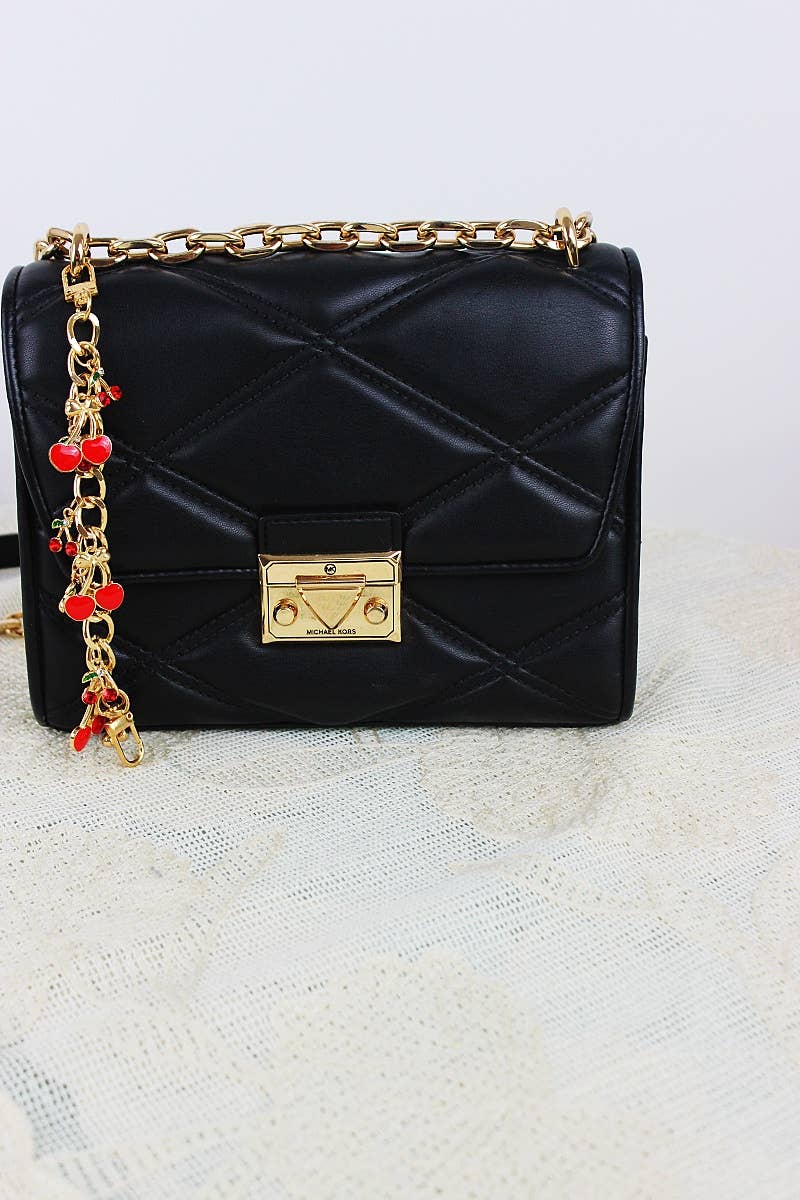 Leto Accessories - Cherry Bag Charm Strap – Adjustable Crossbody Chain