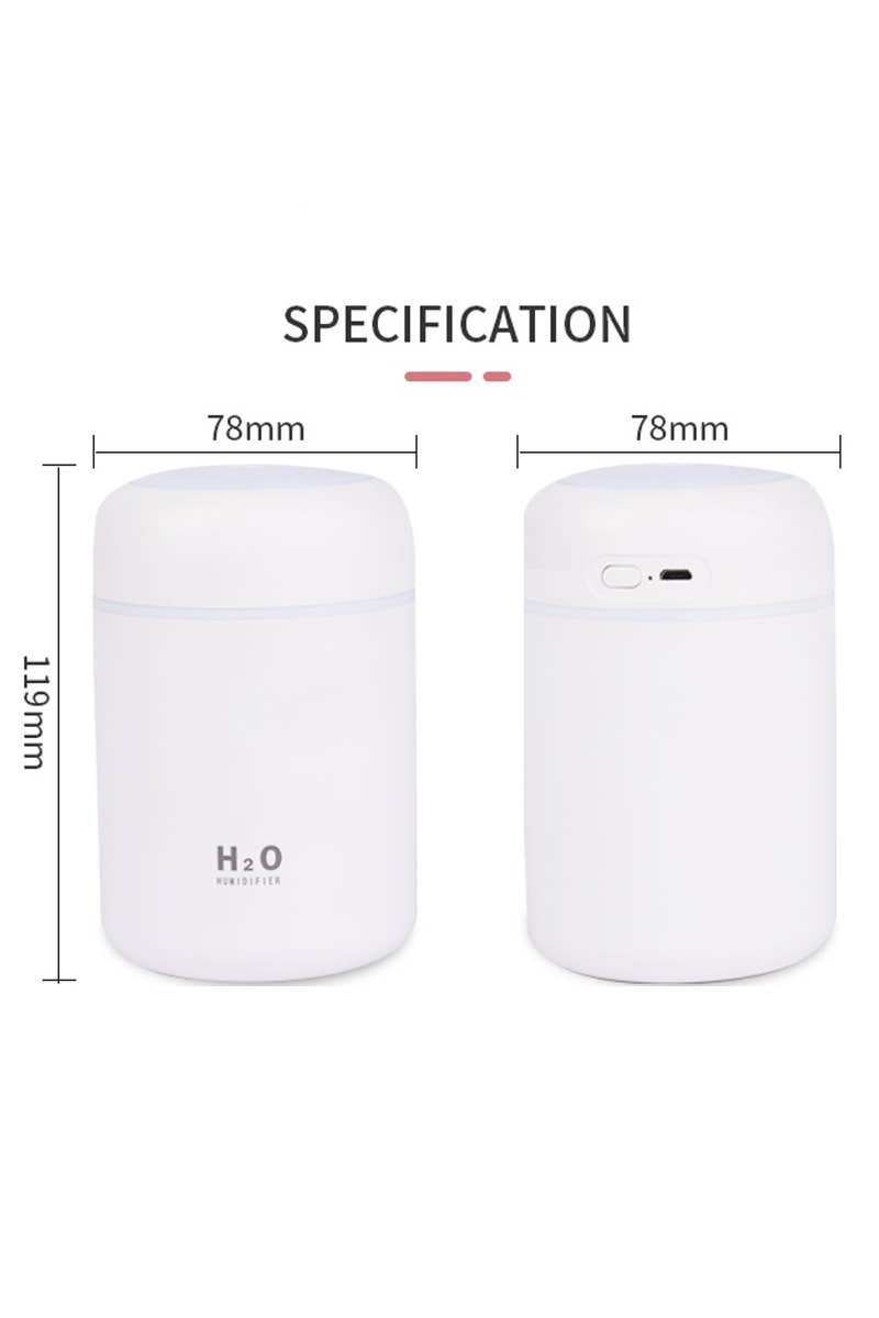 42POPS - `.Colorful Portable Mini Humidifier Essential Oil Diffuser