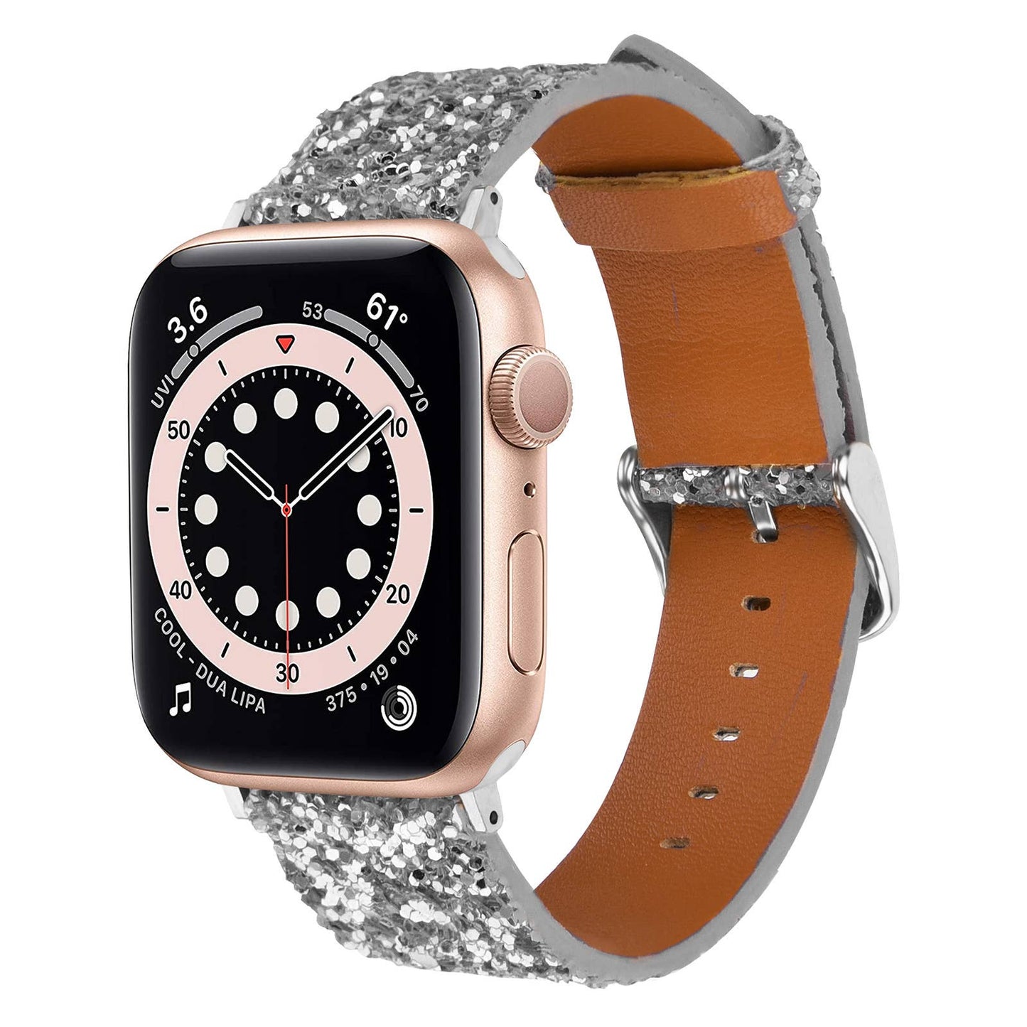ShopTrendsNow - Shiny Glitter Leather Apple Watch Party Band New Years