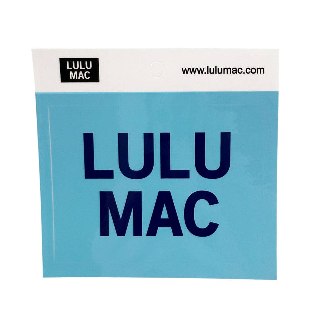 Girlie Girl Originals - Lulu Mac Decal/Sticker-Blue/Navy