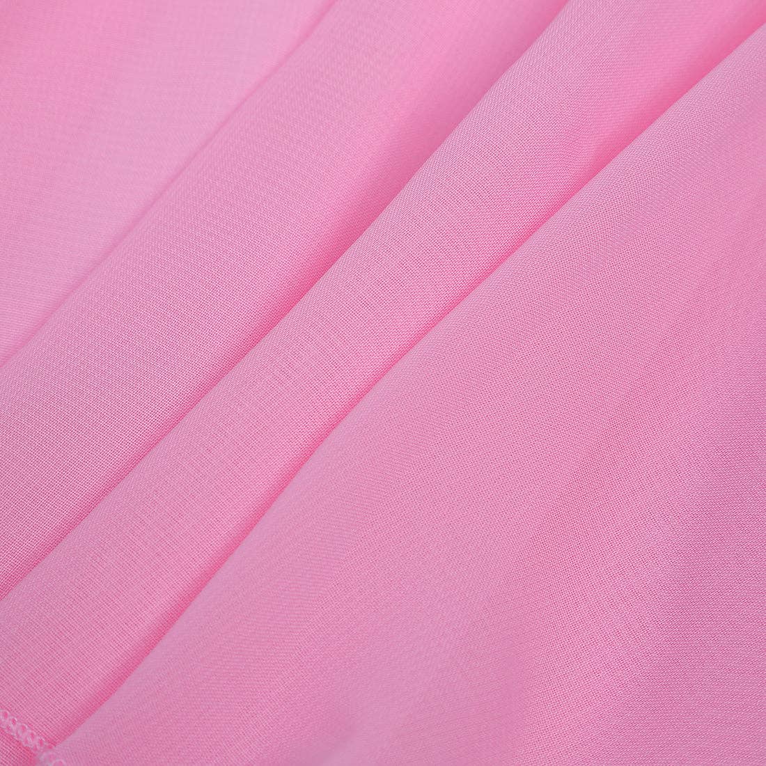 Wenchoice - Baby Pink Chiffon Hi-Low Skirt