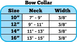 Mirage Pet Products - Bow-dacious Crystal Dog Collar