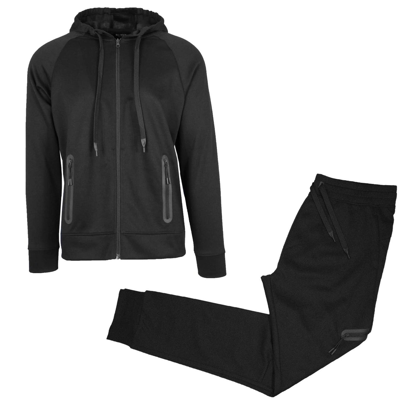 Galaxy By Harvic - 2-Piece Men's Tech Fleece Hoodie & Jogger Set (S-3XL)