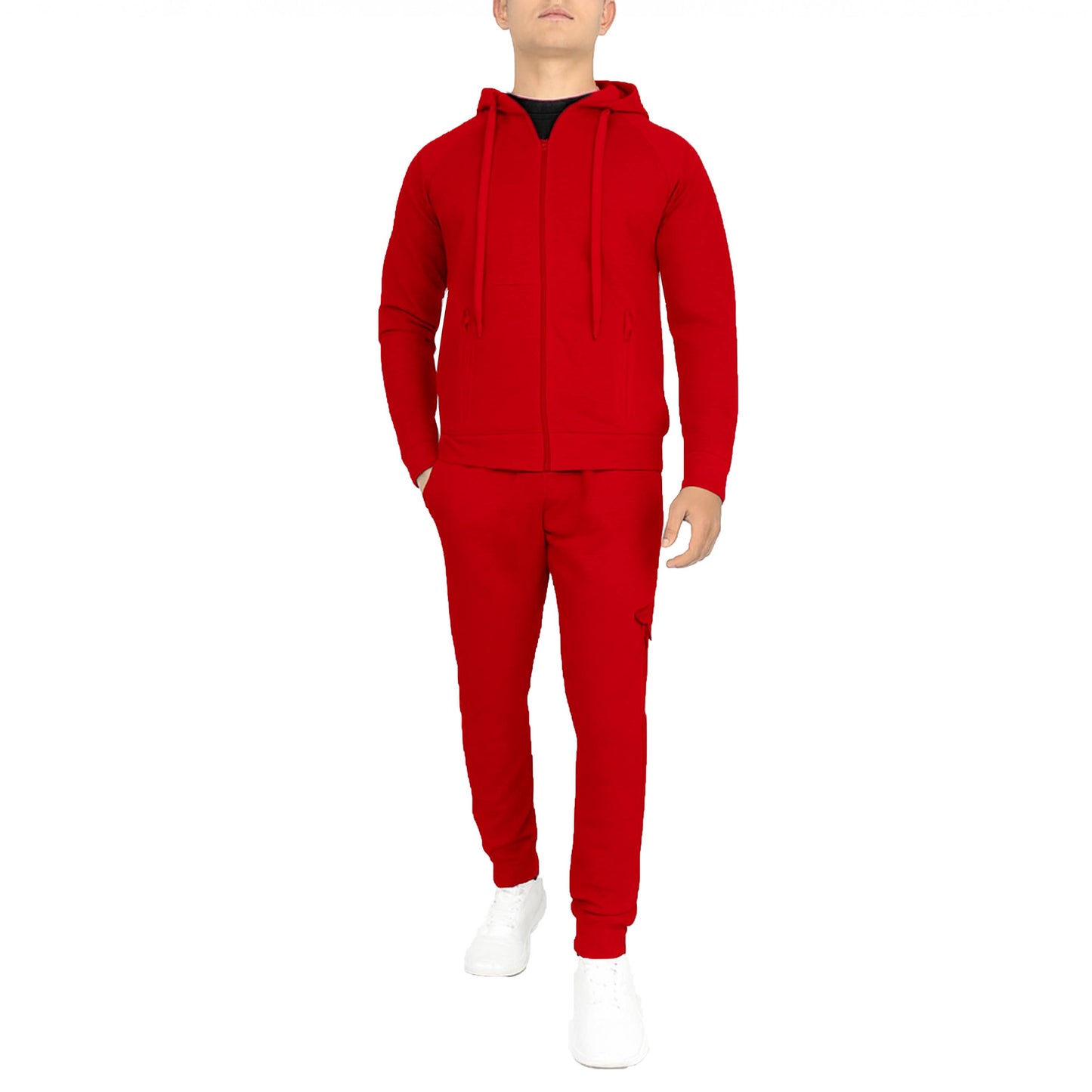 Galaxy By Harvic - 2-Piece Men's Tech Fleece Hoodie & Jogger Set (S-3XL)