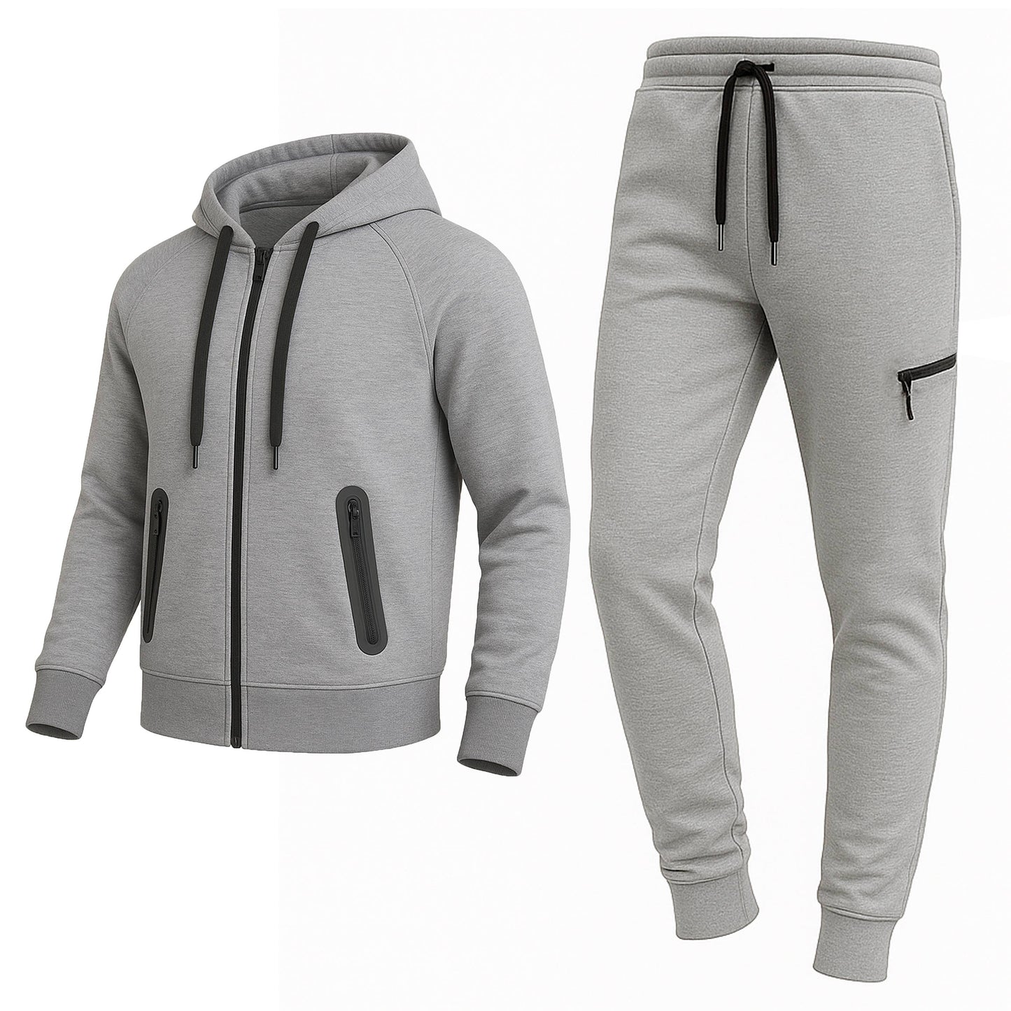 Galaxy By Harvic - 2-Piece Men's Tech Fleece Hoodie & Jogger Set (S-3XL)