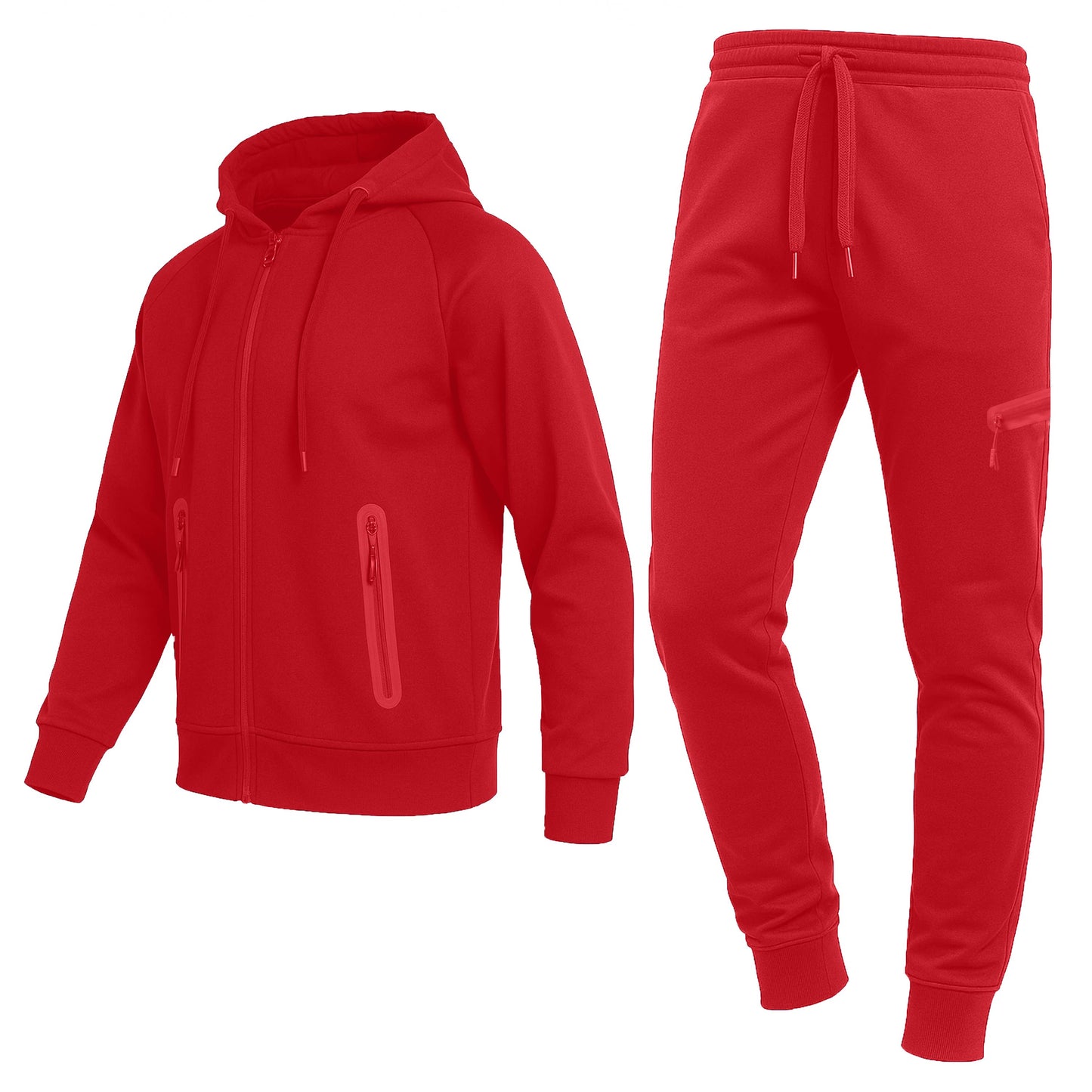Galaxy By Harvic - 2-Piece Men's Tech Fleece Hoodie & Jogger Set (S-3XL)