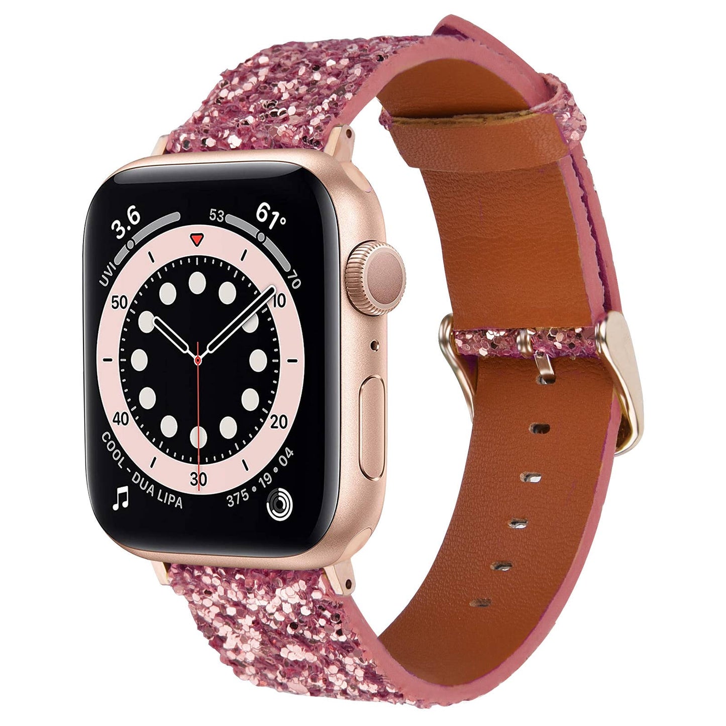 ShopTrendsNow - Shiny Glitter Leather Apple Watch Party Band New Years