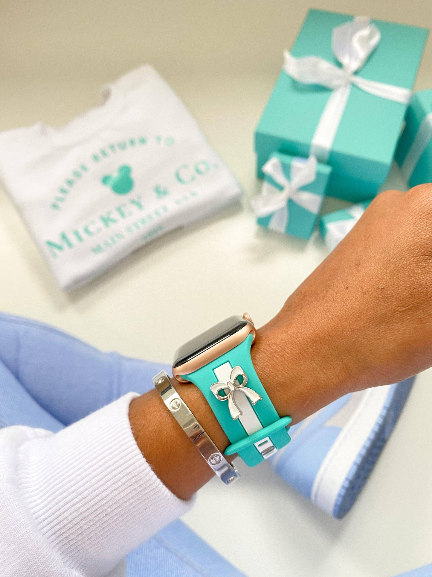 StrawberryAvocados - The Blue Box Co. Apple Watch Band