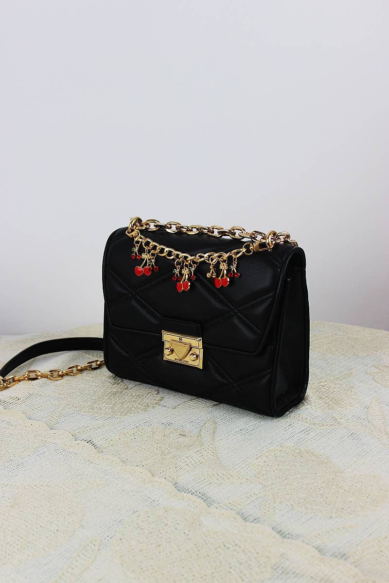 Leto Accessories - Cherry Bag Charm Strap – Adjustable Crossbody Chain