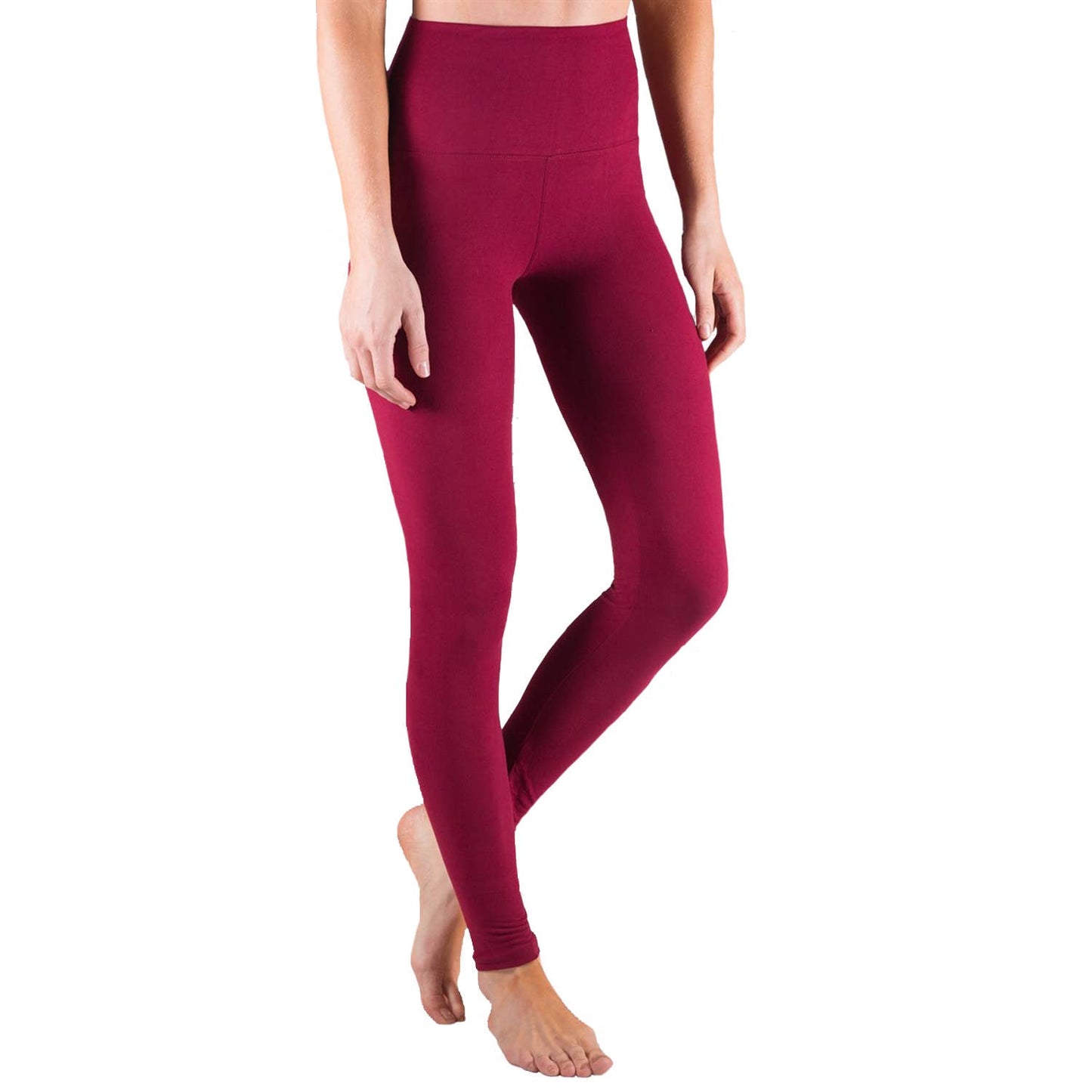 Truly Contagious - Super Soft 5" Waist | Tummy Control Leggings ( SOL01R-5 )