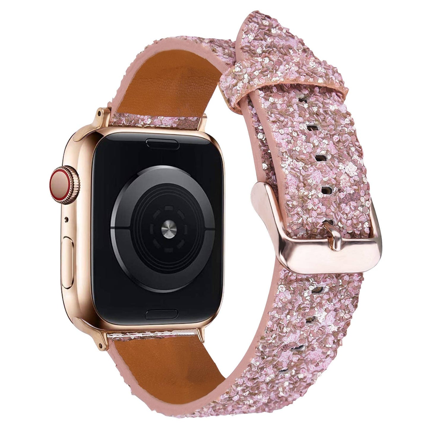 ShopTrendsNow - Shiny Glitter Leather Apple Watch Party Band New Years