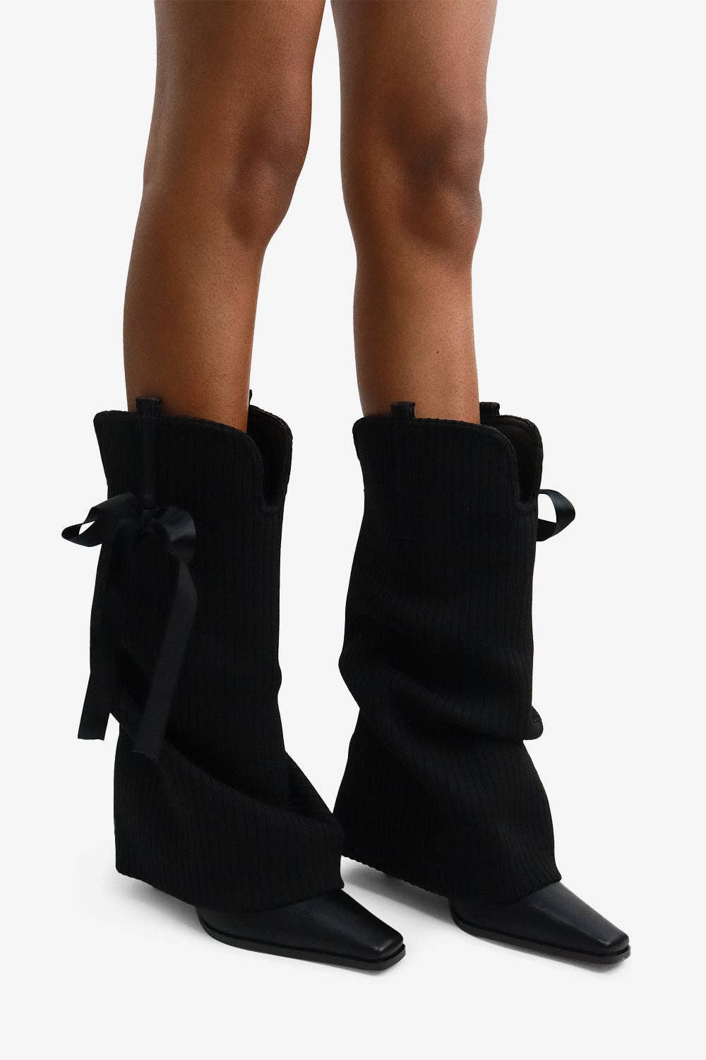 Luxe Knit Slouch Boot
