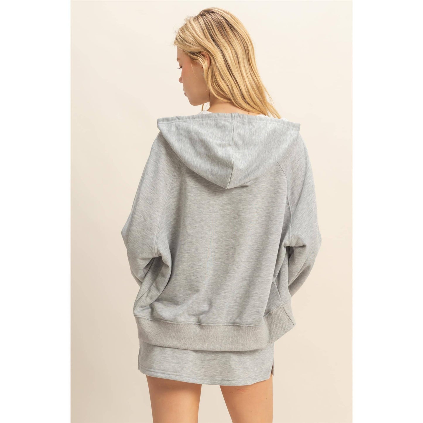 HYFVE - Casual Hoodie And Skorts Set