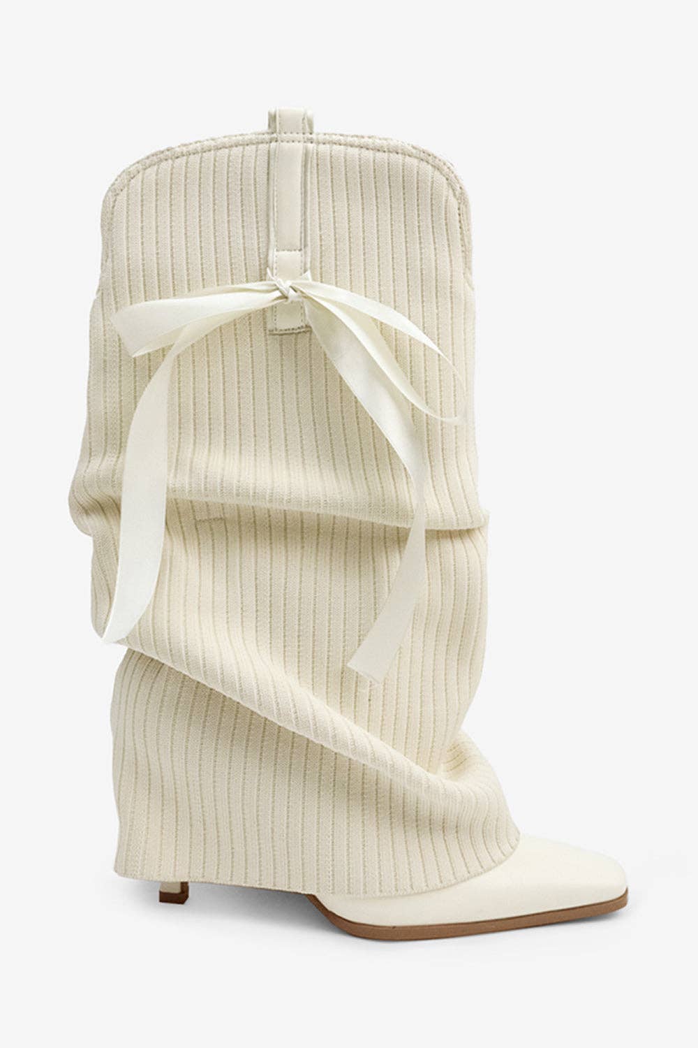 Luxe Knit Slouch Boot