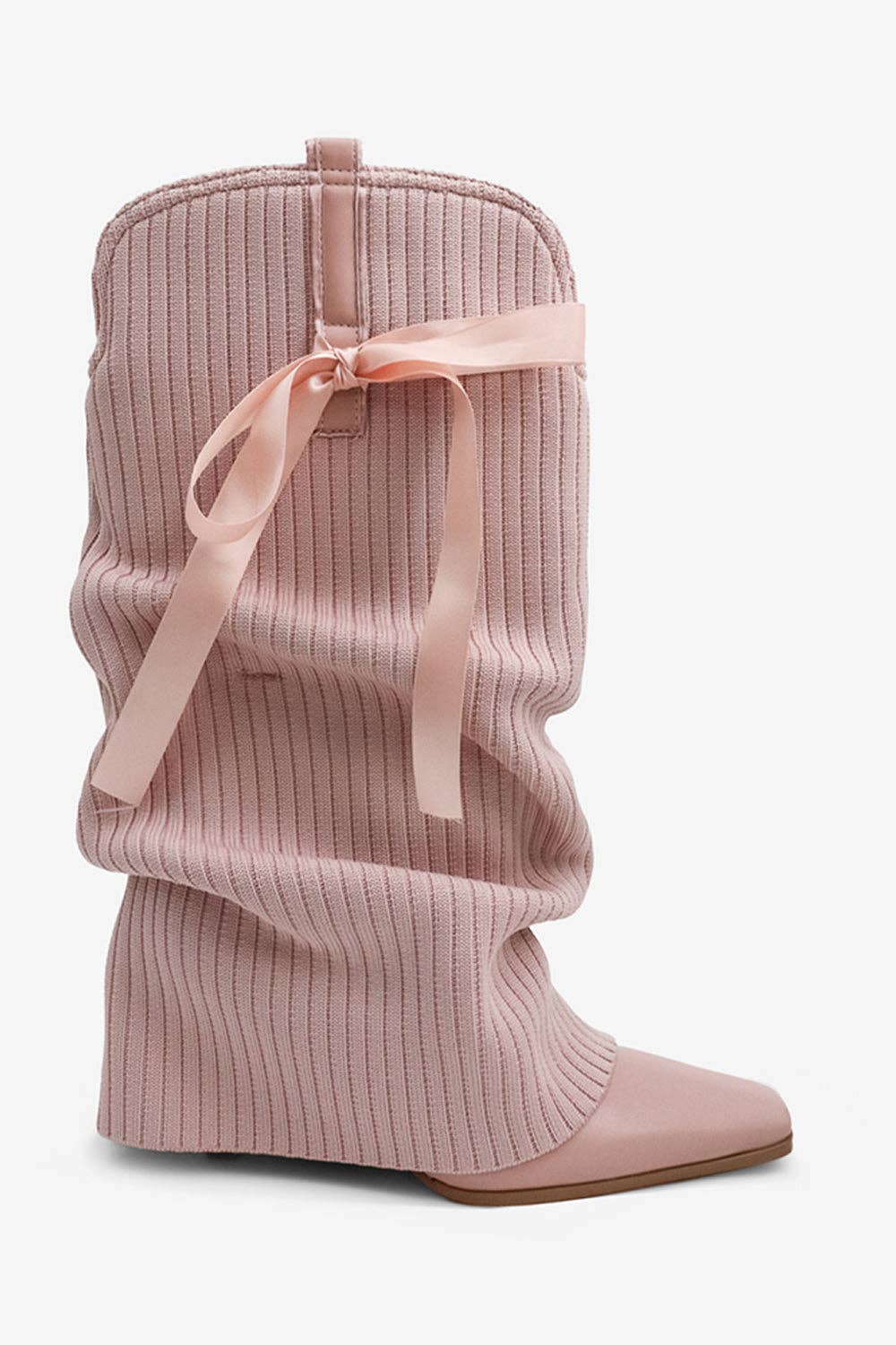 Luxe Knit Slouch Boot