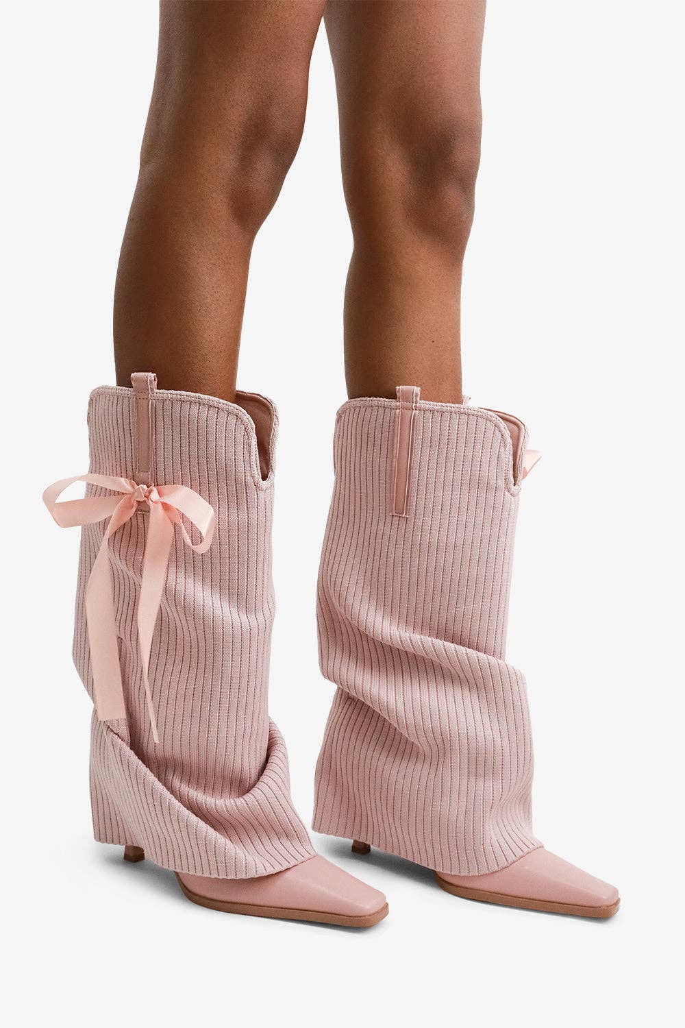 Luxe Knit Slouch Boot
