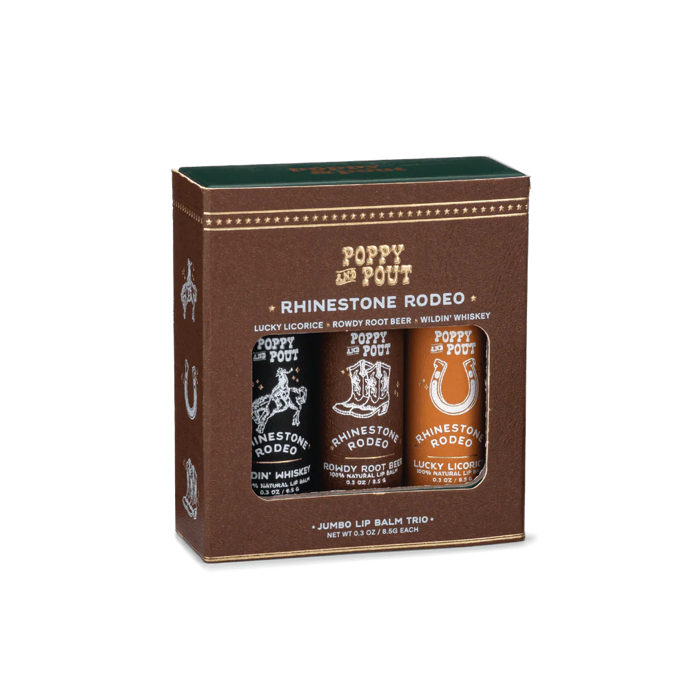 Poppy & Pout Lip Balm Trio Gift Set